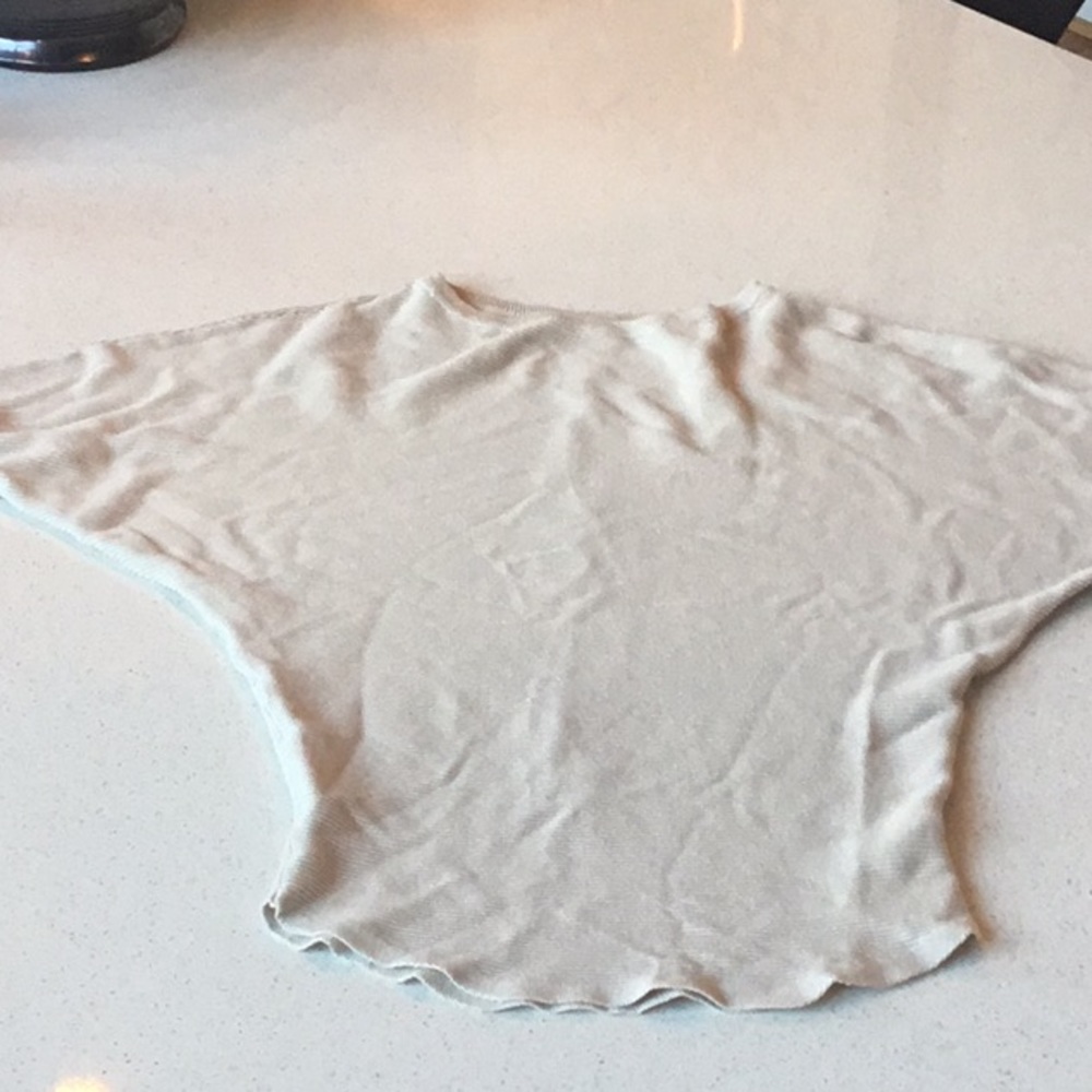 Beige lightweight sweater